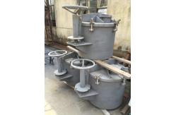 China Quick Wheel Operating Rotating Marine Hatch Cover Oil Tight Ship Hatch Cover supplier