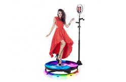 China Slow Motion Spinning 360 Photo Booth Portable Automatic 360 Spinning Booth supplier