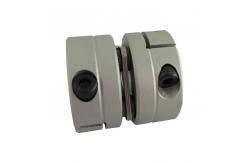 China Clamp Tight CNC Motor Coupling Aluminum Alloy Clutch Circular Disc Shaft Coupling supplier