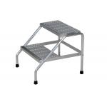 500lbs 2 Step Aluminum Step Stool Lightweight Aluminium 2 Step Ladder for sale