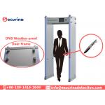 Door Frame Metal Detector , Security Walk Through Gate 45 Detecting Zones for sale