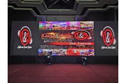 China High Resolution LED Display with 1000CD/SQM Brightness and 640000dots/m2 Density supplier