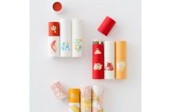 China Custom Printed Push Up Twist Paper Tubes for Lipstick Deodorant supplier