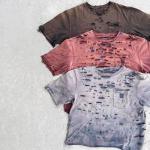 Oem Clothing Manufacturer Custom Vintage T Shit Heavyweight Shirts Cotton Ripped Acid Wash Tshirt Cotton Distressed T-Shirt Men for sale