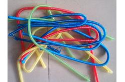 China OEM China Factory Offer Long Clear/Red Bungee Lanyard Straps without Hardware supplier