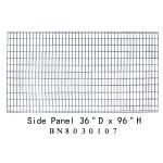 Visible / Ventilated Wire Mesh Pallet Cages , 8 Gauge Wire Shelving Security Cage