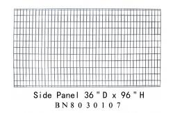 China Visible / Ventilated Wire Mesh Pallet Cages , 8 Gauge Wire Shelving Security Cage supplier