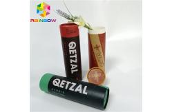 China Brown Composite Push Up Paper Tube Packaging Offset Printing For Garden Tools supplier