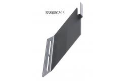 China Punched 3mm Thickness Steel Plate Bracket 50mm Depth Pallet Racking Components supplier