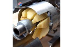 China Unit Canteens Mechanical Operate Fruit And Vegetable Peeler Machine Apple supplier