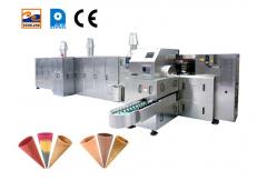 China Full Automatic Ice Cream Cone Biscuit Making Machine 101 Baking Plates supplier