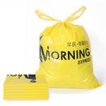 Disposable Strong Load-Bearing Environmentally Safe Kitchen Recyclable Drawstring Garbage Bag for sale