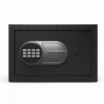 Black Home Office Mini Fireproof Safe Box Fashion Digital Password Mini Key Safe Box for sale