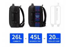 China Convertible Leakproof Business Casual Backpack Expandable With USB Port supplier