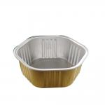 Rectangular Takeout Pans Disposable Aluminum Foil Food Box Container Tray for Turkey