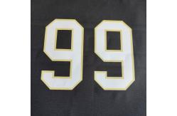China Elastic Iron On Heat Transfer Letters And Numbers For Football Jerseys supplier