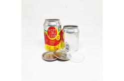 China 500ML Aluminum Beverage Cans With Easy Open Ends Slim Sleek supplier