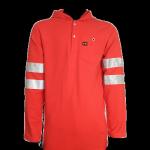 Red NFPA2112 Certified Flame Resistant Workwear With FR Fabrics for sale