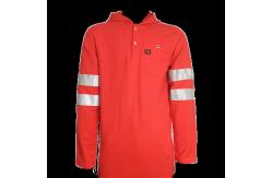 China Red NFPA2112 Certified Flame Resistant Workwear With FR Fabrics supplier