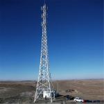 High Density Transmission Lattice Tower Telecommunication Steel For Power Distribution for sale