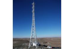 China High Density Transmission Lattice Tower Telecommunication Steel For Power Distribution supplier