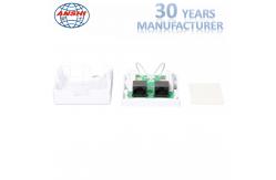 China CAT6 / CAT5e Surface Mount Box 2 Port For RJ45 Module Telecommunication supplier