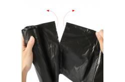 China Gravure Printing Plastic Bin Liner Bags , Trash Garbage Bags Recyclable supplier