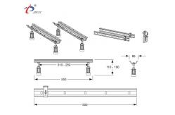 China Plus Tray Rails Support Acrylic Bathtubs Parts 1900*900mm supplier