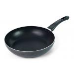Double Visible Glass Lid SGS 30cm Granite Stone Pan Set for sale