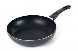 China Double Visible Glass Lid SGS 30cm Granite Stone Pan Set supplier