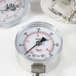 2.5% Accuracy Grade Pressure Gauges 50mm Sensord Length for Pharmaceutical Applications for sale
