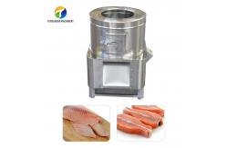 China Flatfish Bream Fish Processing Machine Fish Skin Scales Peeling Freshwater Commercial SS supplier