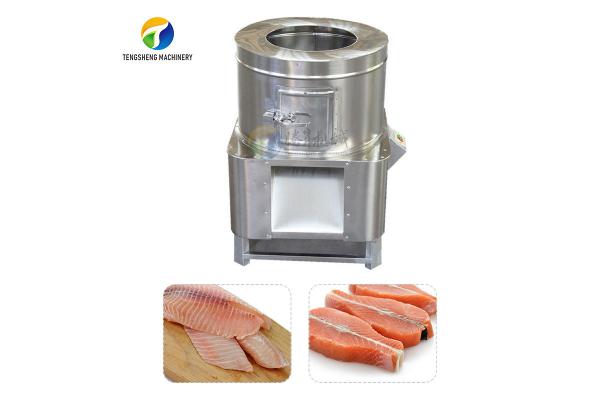 Flatfish Bream Fish Processing Machine Fish Skin Scales Peeling Freshwater Commercial SS