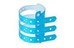 China Customized Plastic PVC Bracelets with SGS Certificate Elasticity and Comfort pvc wristbands supplier