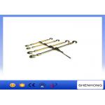 SJS-3 30KN Double Hook Ratchet Turnbuckle For  Tightening Conductor and Wire for sale