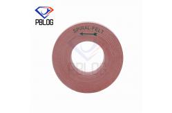 China customizable glass edge processing tools  Spiral wool Wheels felt  polishing disc supplier
