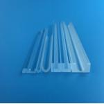 0.01 Ellipticity Semi Conductor U Shaped Quartz Rods For Precision