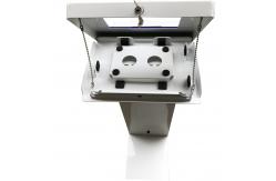 China 12.9 SPCC Floor Standing LCD Kiosk PC Stand Rotating Enclosure supplier