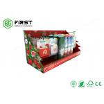 Eco Friendly Customized POS PDQ Cardboard Counter Hook Display Stand For Retail Sales for sale