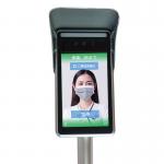 Automatic Measurement Walk Through Temperature Scanner 8 Face Recognition Alarm System