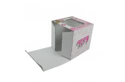 China Custom Recycled Paper Window Packaging Box Printed supplier