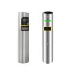 304 Stainless Steel Dropbox Card Collector Access Control Turnstiles For Public Passageway for sale