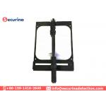 2m Visual Range Black Undercarriage Inspection Mirror 10CM Minimum Height Alumminum Rods