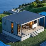 Mobile Prefabricated Tiny Home Casa Customizable With Modular Design for sale