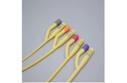 China Silicone Coated Latex Foley Catheter Two Way supplier