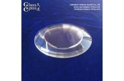 China Durable Clear Borosilicate Glass Lamp Lens For Outdoor Lighting supplier