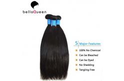 China Unprocessed Virgin Double Drawn Hair Extensions , Straight Style Human Hair Weaving supplier