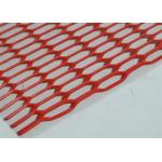 1.5mm Thickness Red Color Hexagonal Hole Expanded Metal Sheet For Building for sale
