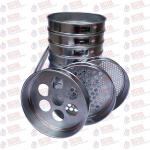 EN 933-2 Laboratory Testing Equipment Perforated Plate Sieves Round Square Holes for sale