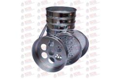 China Perforated Plate Sieves Round Holes Square Holes Laboratory Testing Equipment supplier